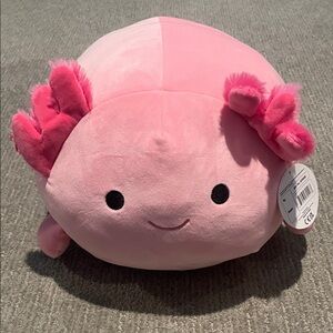 Pink Stuffed Axolotl Plush Toy